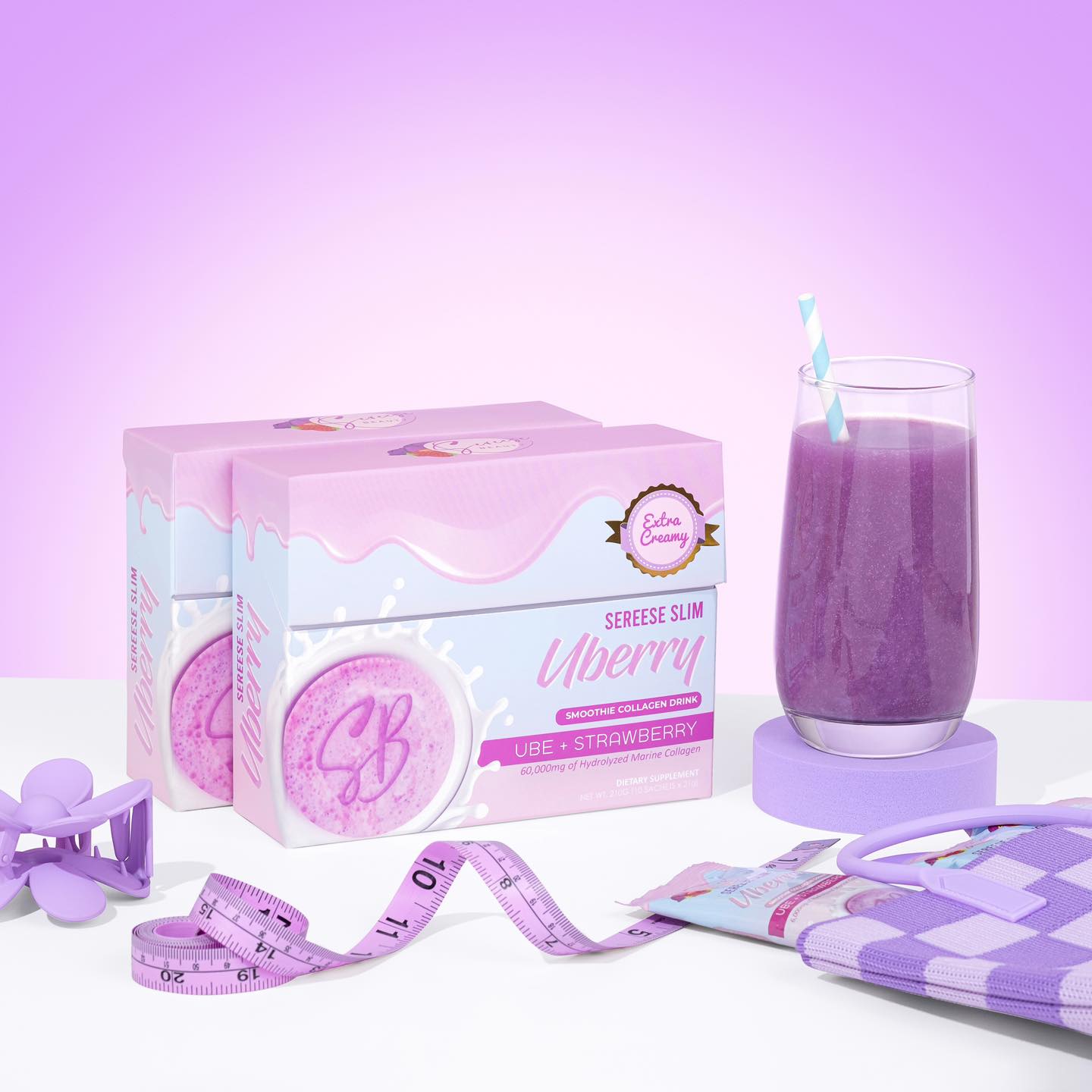 Sereese Slim Uberry Smoothie Collagen Drink AU NZ