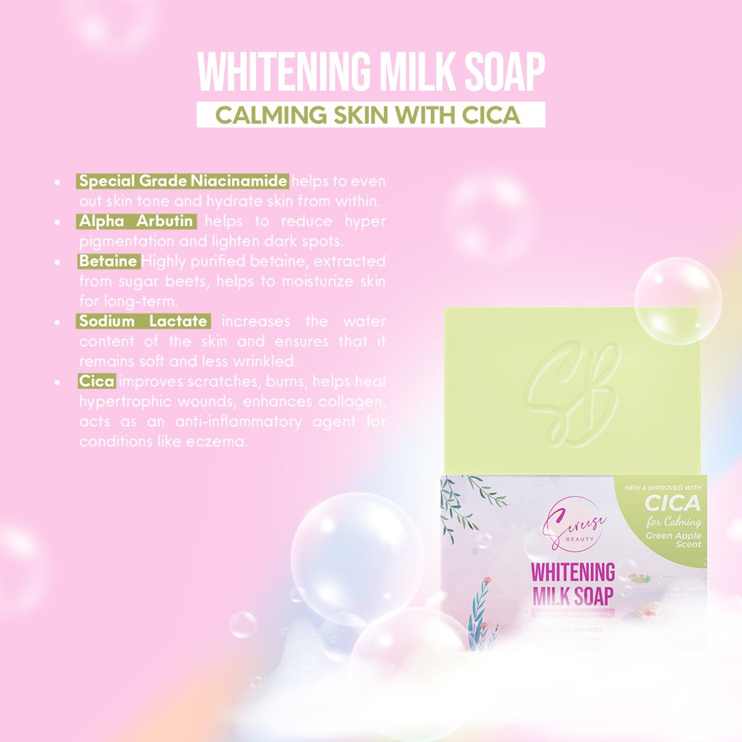 Sereese Beauty Whitening Milk Soap