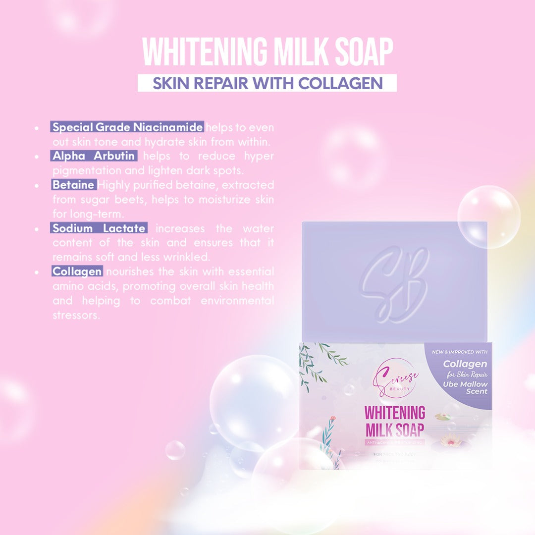 Sereese Beauty Whitening Milk Soap