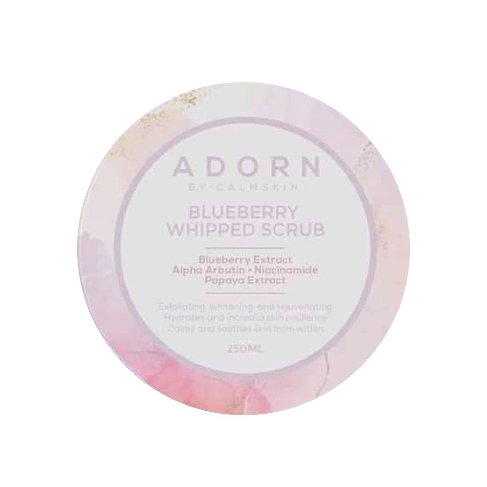 Adorn by Calmskin Blueberry Whipped Scrub | Filipino Skin Care NZ