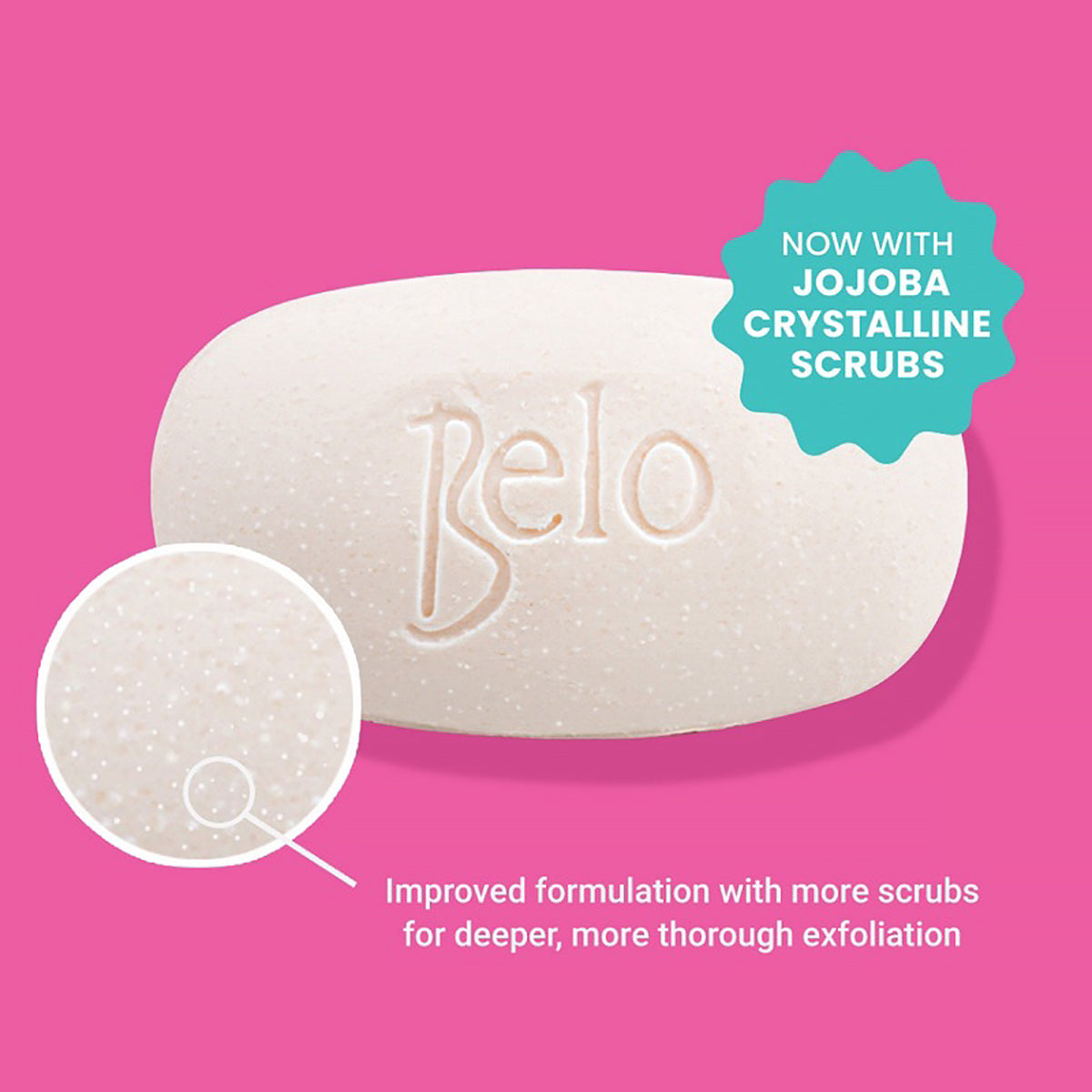 Belo Essentials  Smoothening Whitening Body Bar 135g - now with jojoba crystalline scrubs