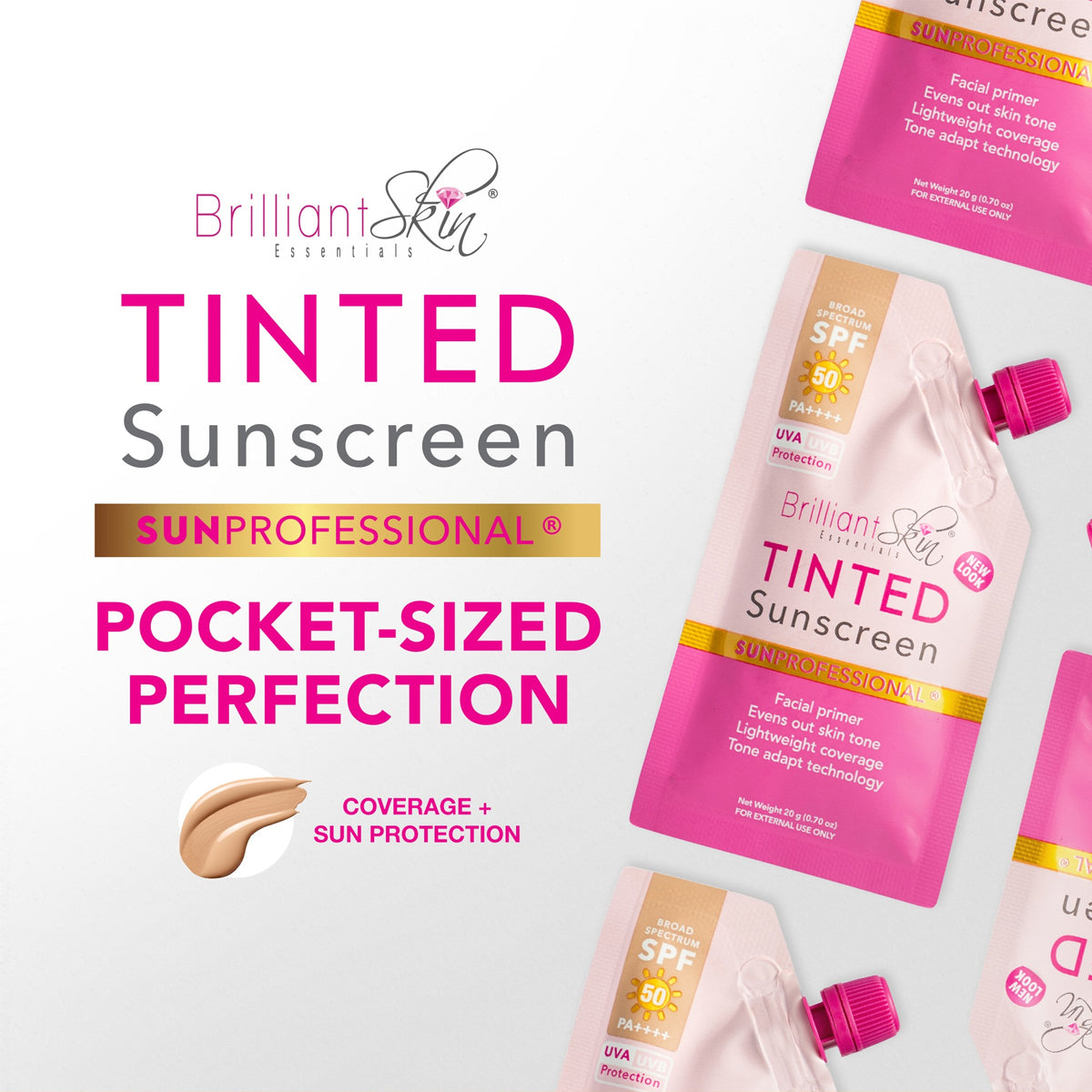 Brilliant Skin Tinted Sunscreen SPF50 PA+++ 20g