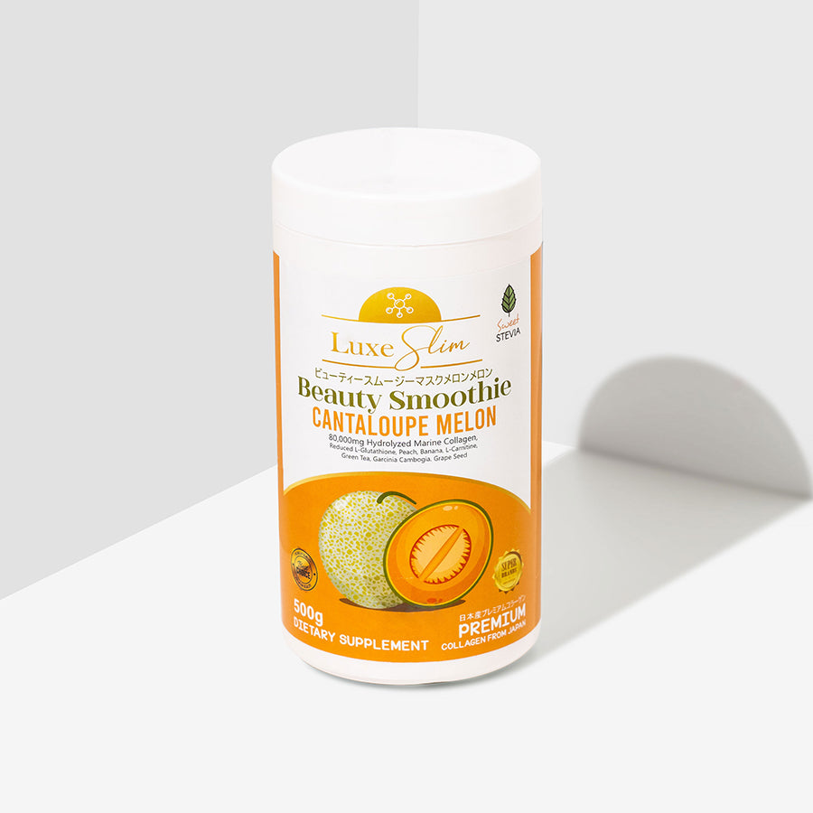 Luxe Slim Cantaloupe Melon Beauty Smoothie 500g | Filipino Supplements NZ AU