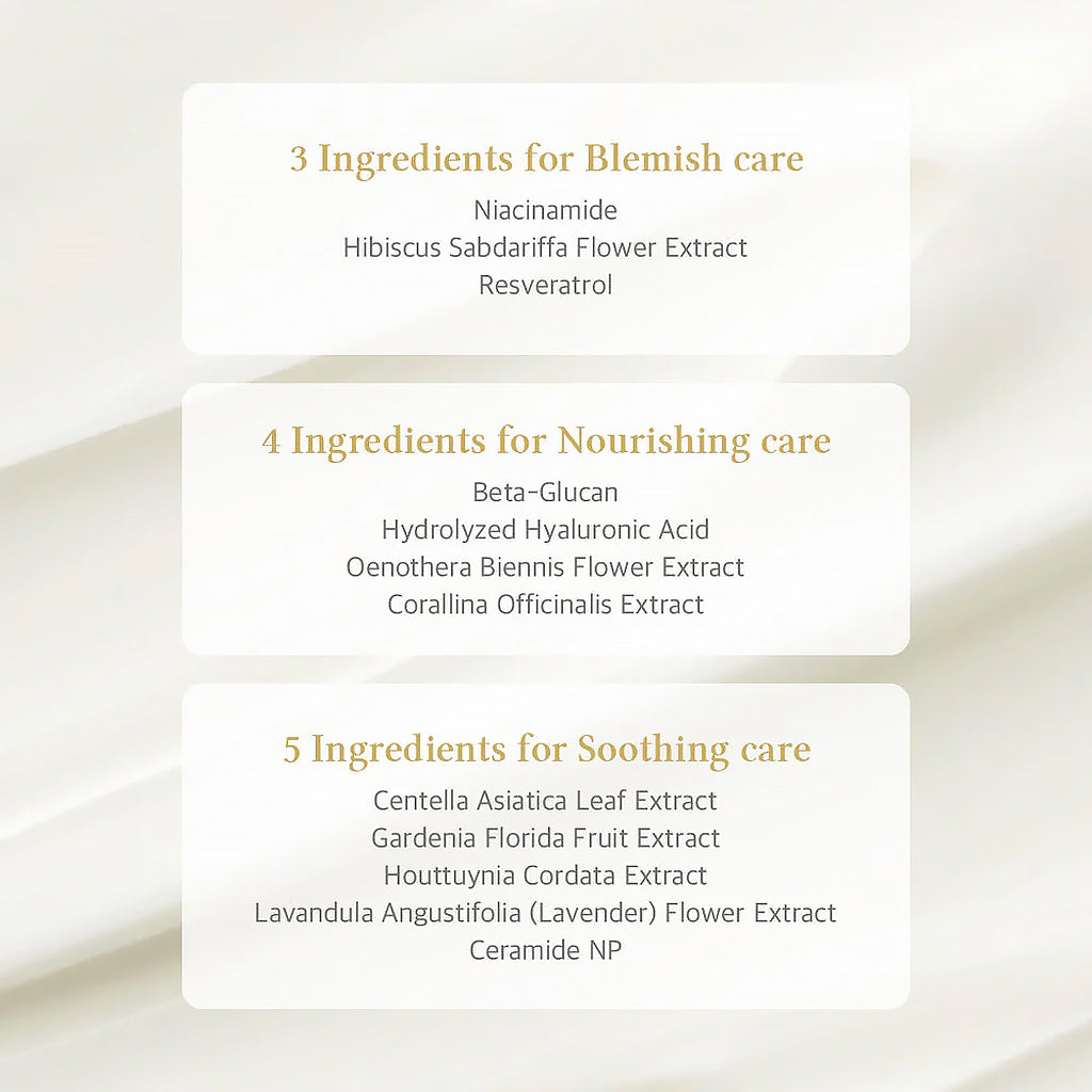 Dr. Althea 345 Relief Cream 50ml key ingredients