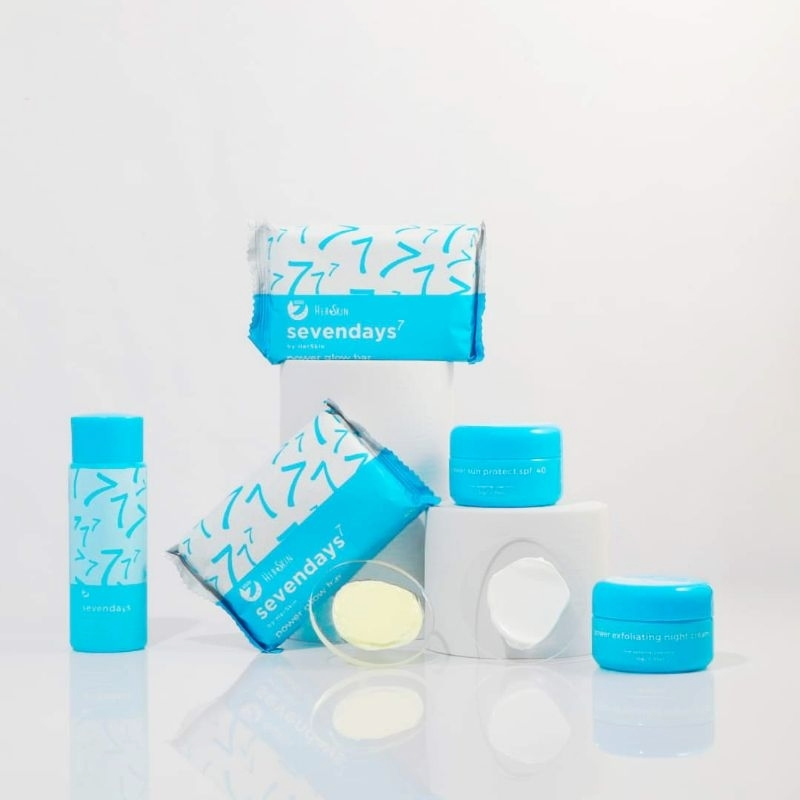 HerSkin Seven Days Power Exfoliating Set | Filipino Skin Care NZ AU - products