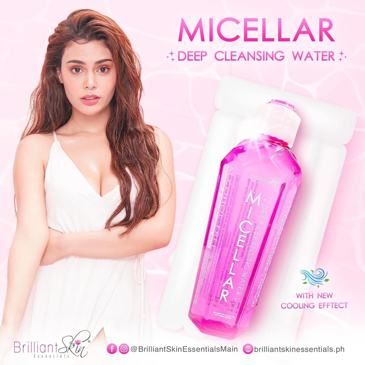 Brilliant Skin Micellar Deap Cleansing Water 100ml AU NZ benefits