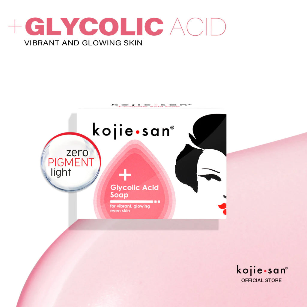 Kojie San Glycolic Acid Soap 100g - Kojic Acid Soap