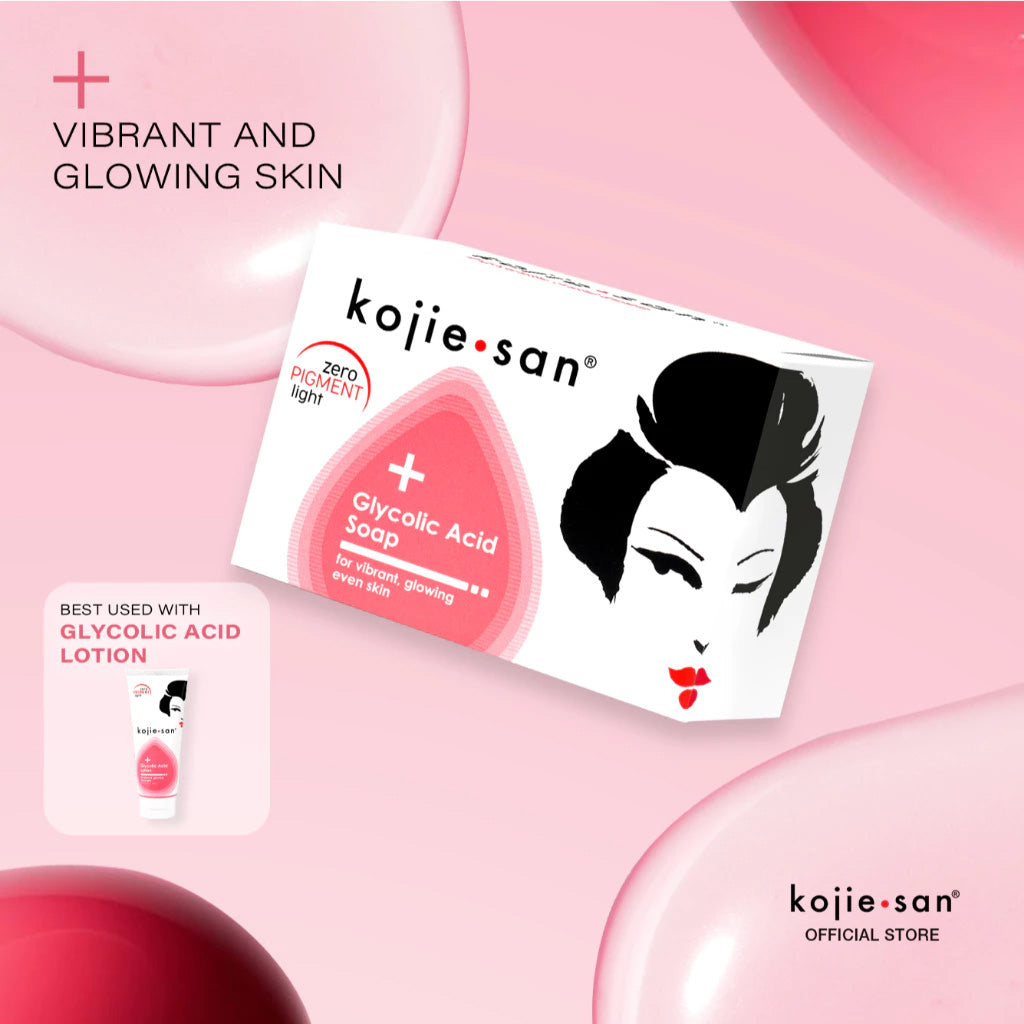 Kojie San Glycolic Acid Soap 100g - Kojic Acid Soap