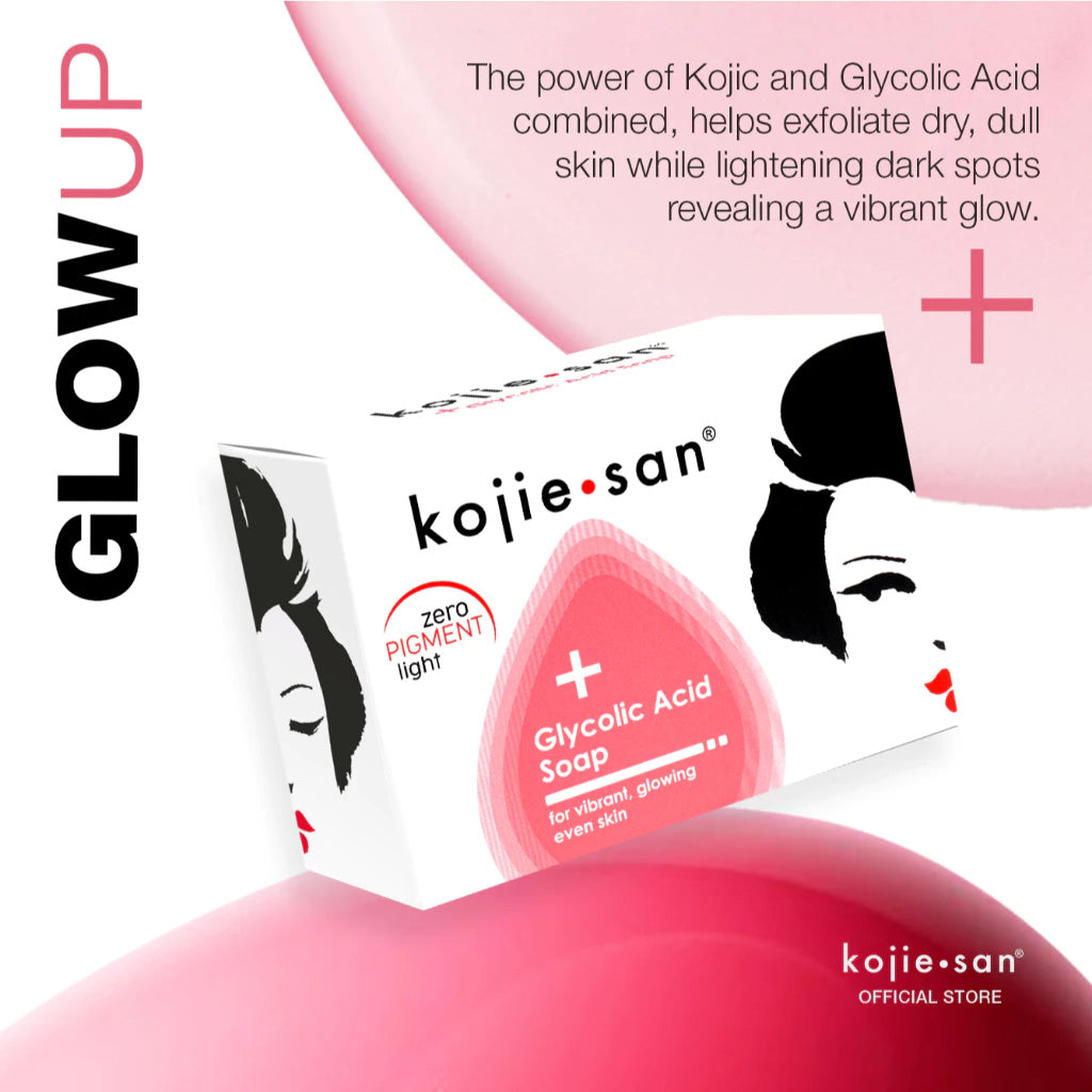 Kojie San Glycolic Acid Soap 100g - Kojic Acid Soap