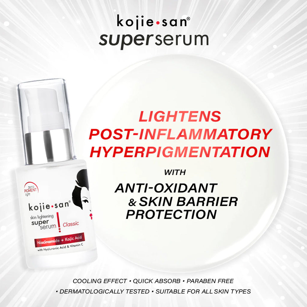 Kojie San Skin Lightening Super Serum features