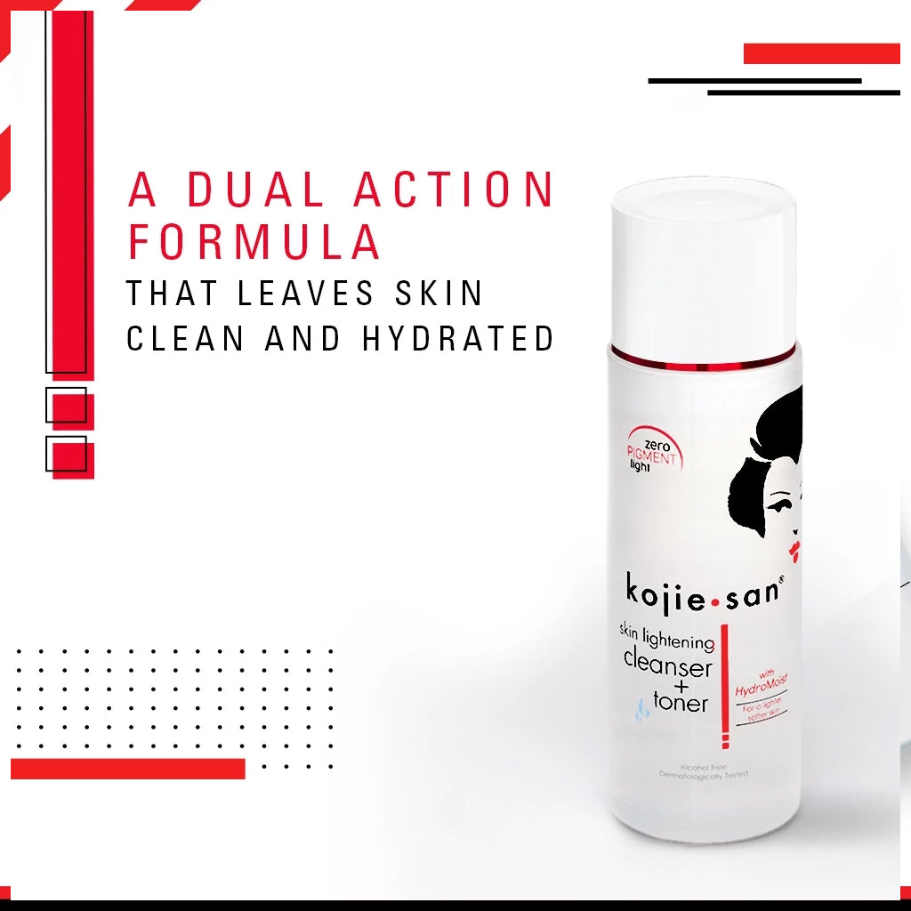 Kojie San Skin Lightening Cleanser + Toner 100ml