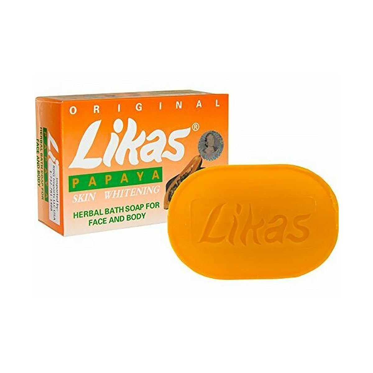 Likas Papaya Skin Whitening Herbal Soap 135g