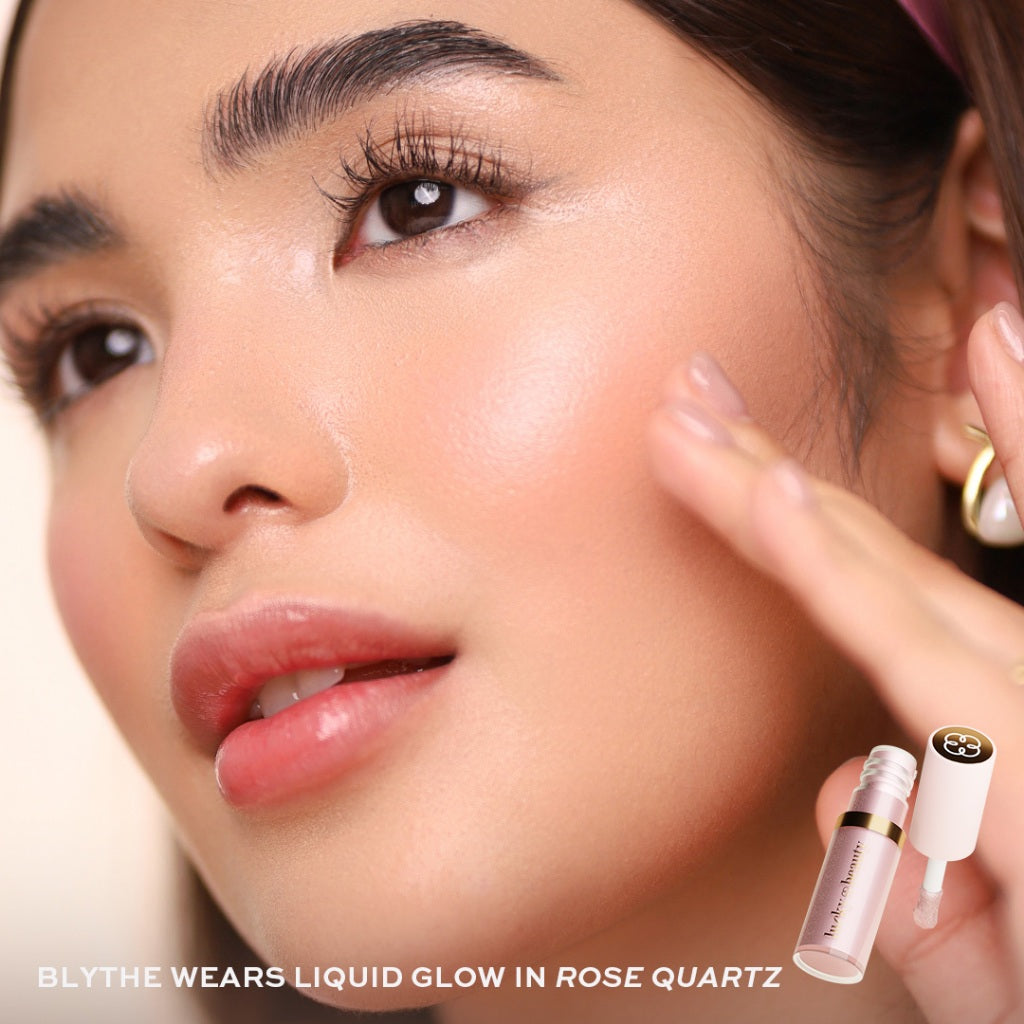 Lucky Beauty Ethereal Liquid Pigment in Glow by Anndrew Blythe | NZ shade: rose quartz