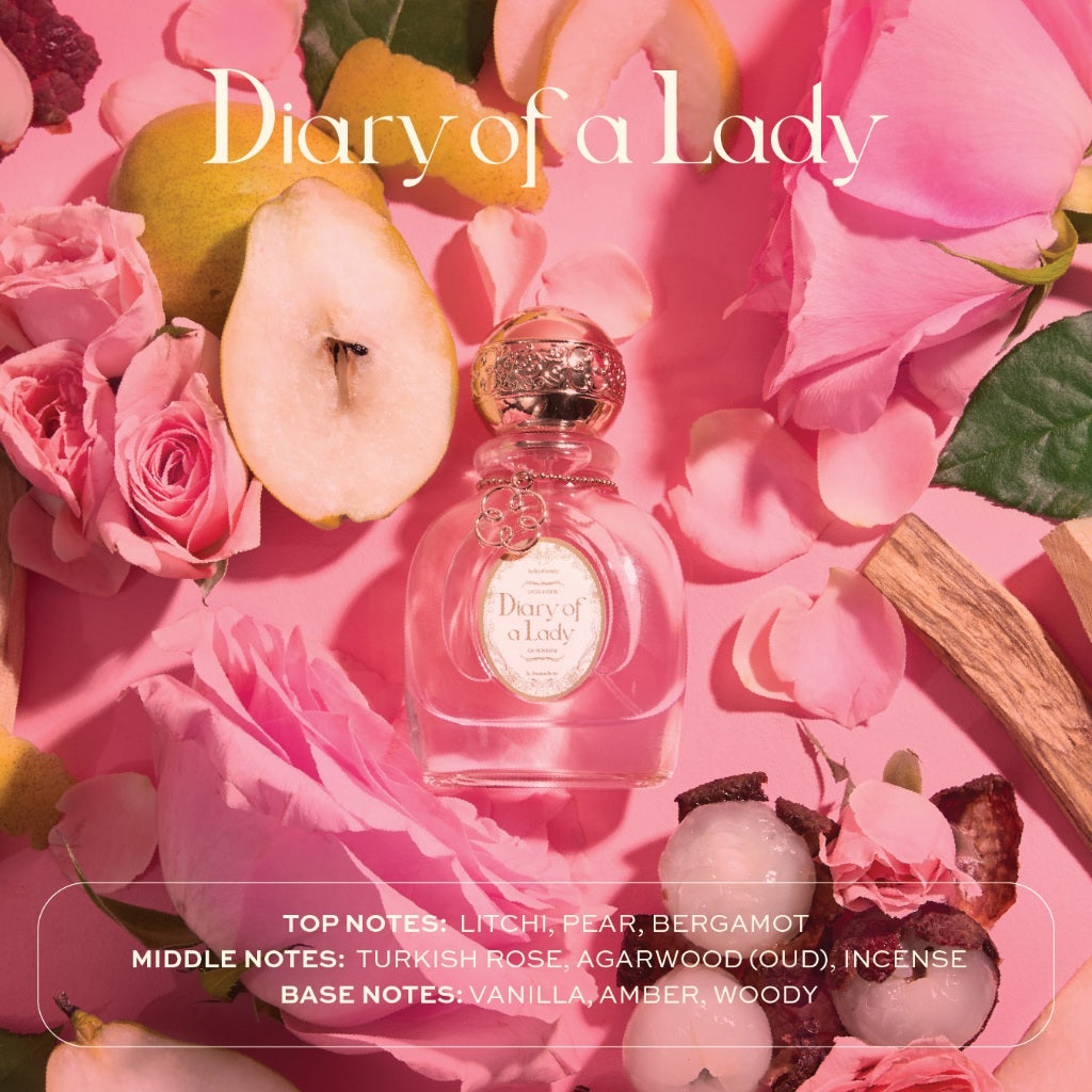 Lucky Potion Diary of a Lady Eau De Parfum (50ml) | Bini Beauty NZ AU