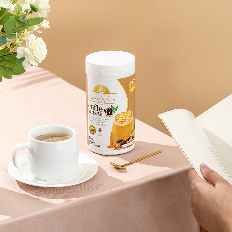 Luxe Slim Caffe Macchiato 500g | Filipino Dietary Supplements NZ AU - feature