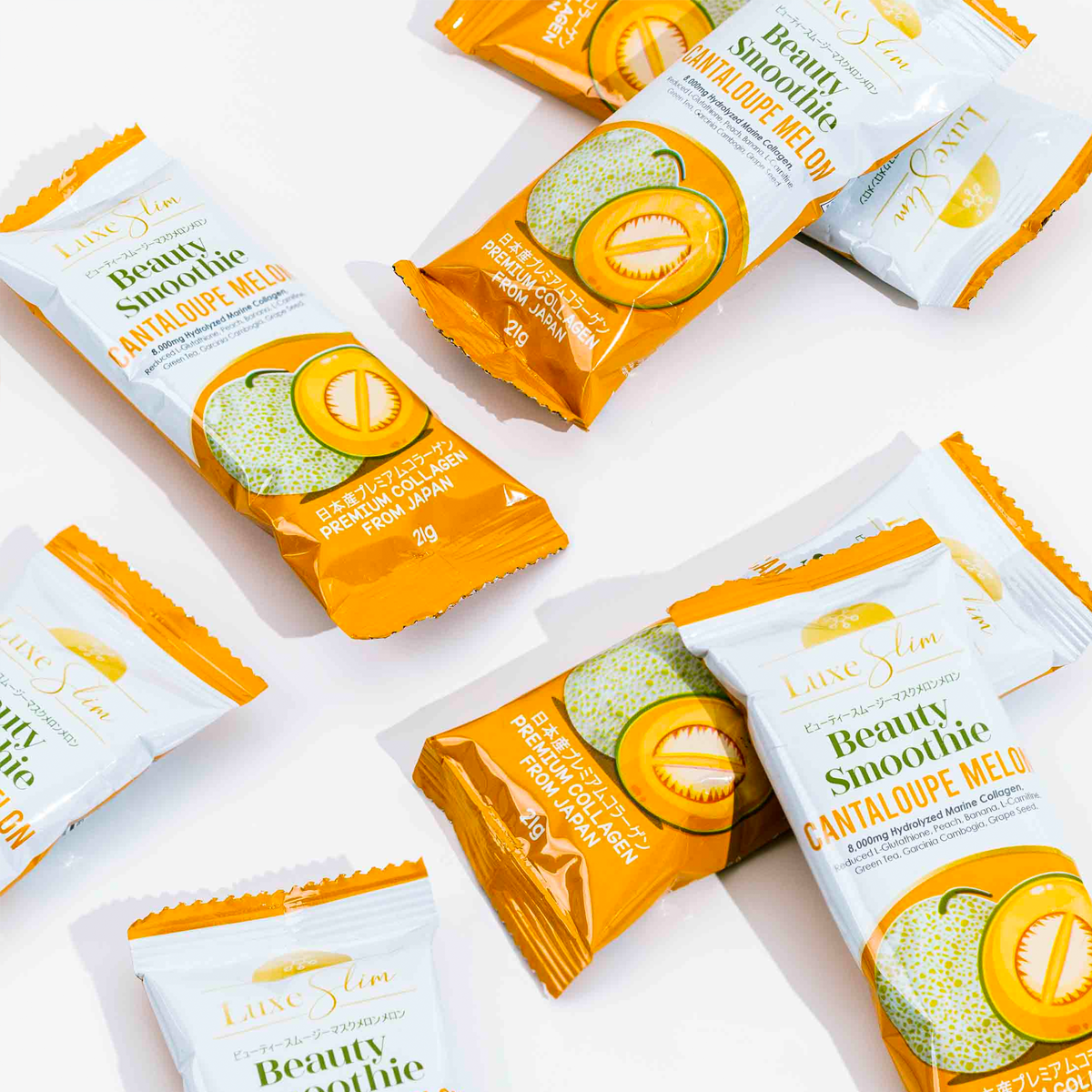 Luxe Slim Cantaloupe Melon Beauty Smoothie | Dietary Supplements NZ AU