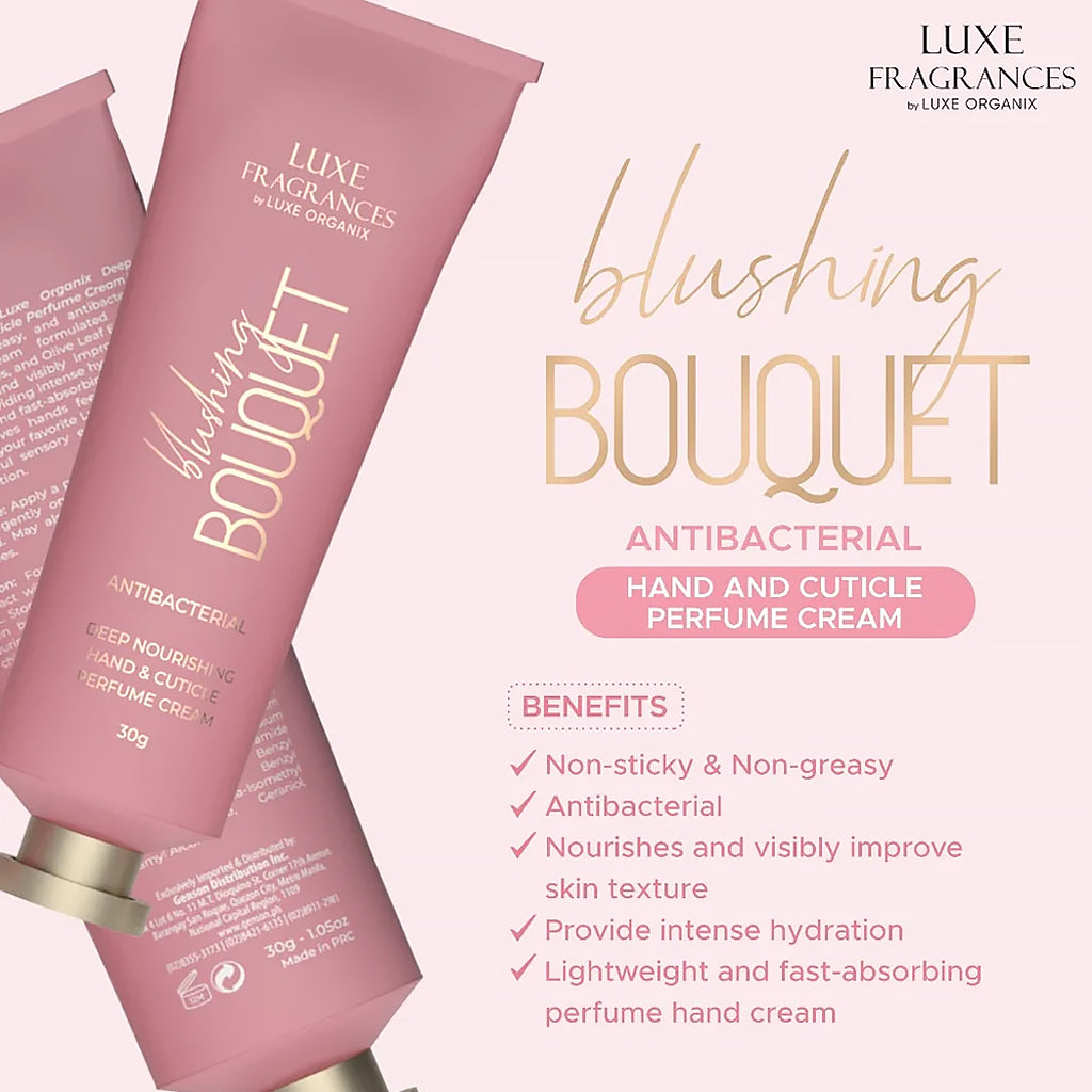 Luxe Fragrances Blushing Bouquet Perfume Hand Cream 30g