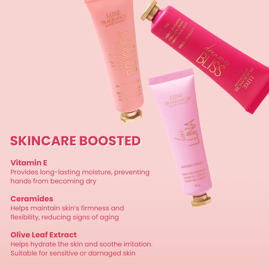 Luxe Fragrances Perfume Hand Cream Collection Bundle