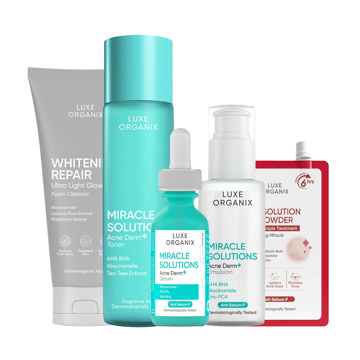 Luxe Organix Acne Scar Lightening Bundle