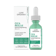 Luxe Organix Cica Rescue Gentle Brightening Serum | Bini Beauty NZ AU