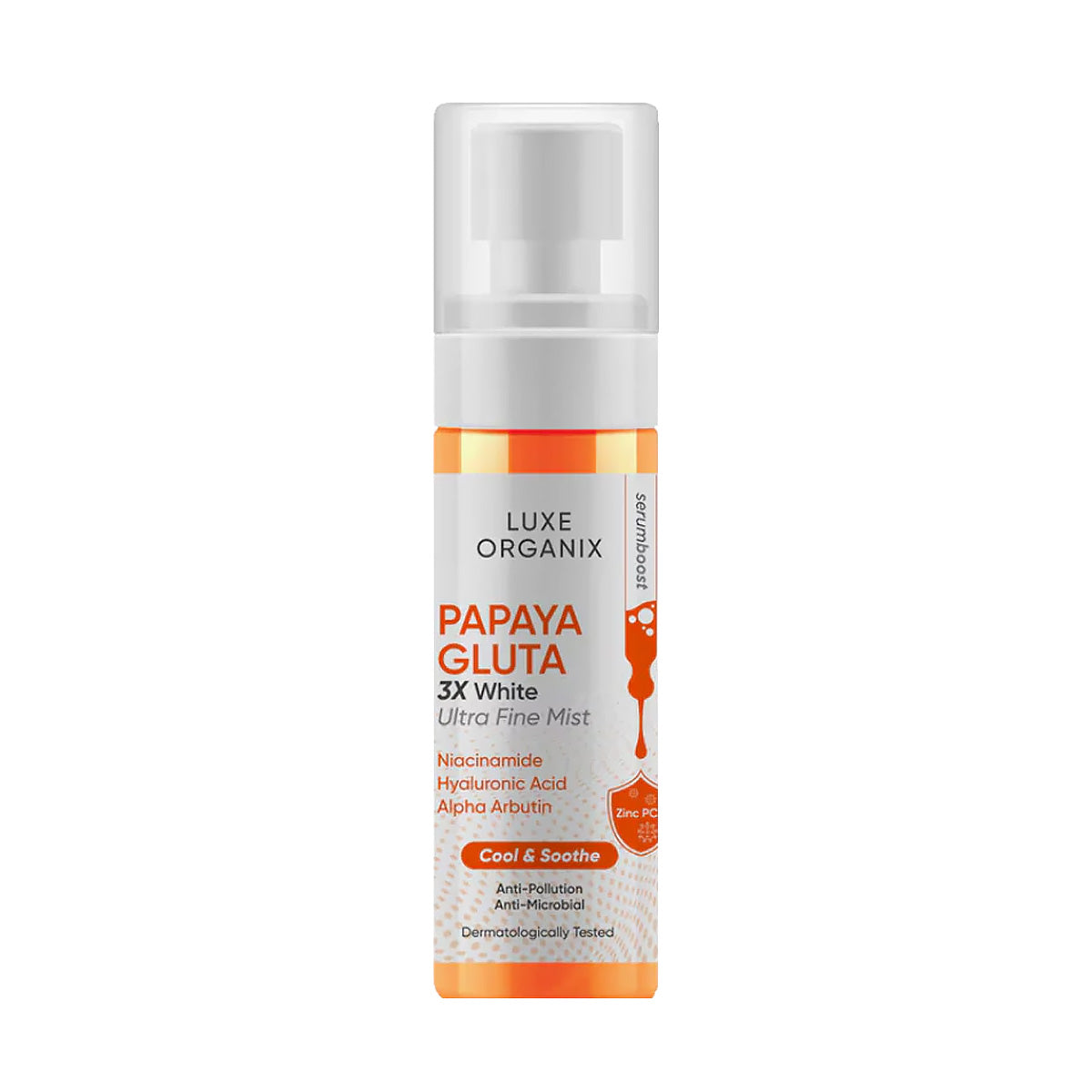 Luxe Organix Papaya Gluta Ultra Fine Mist 80ml  Bini Beauty