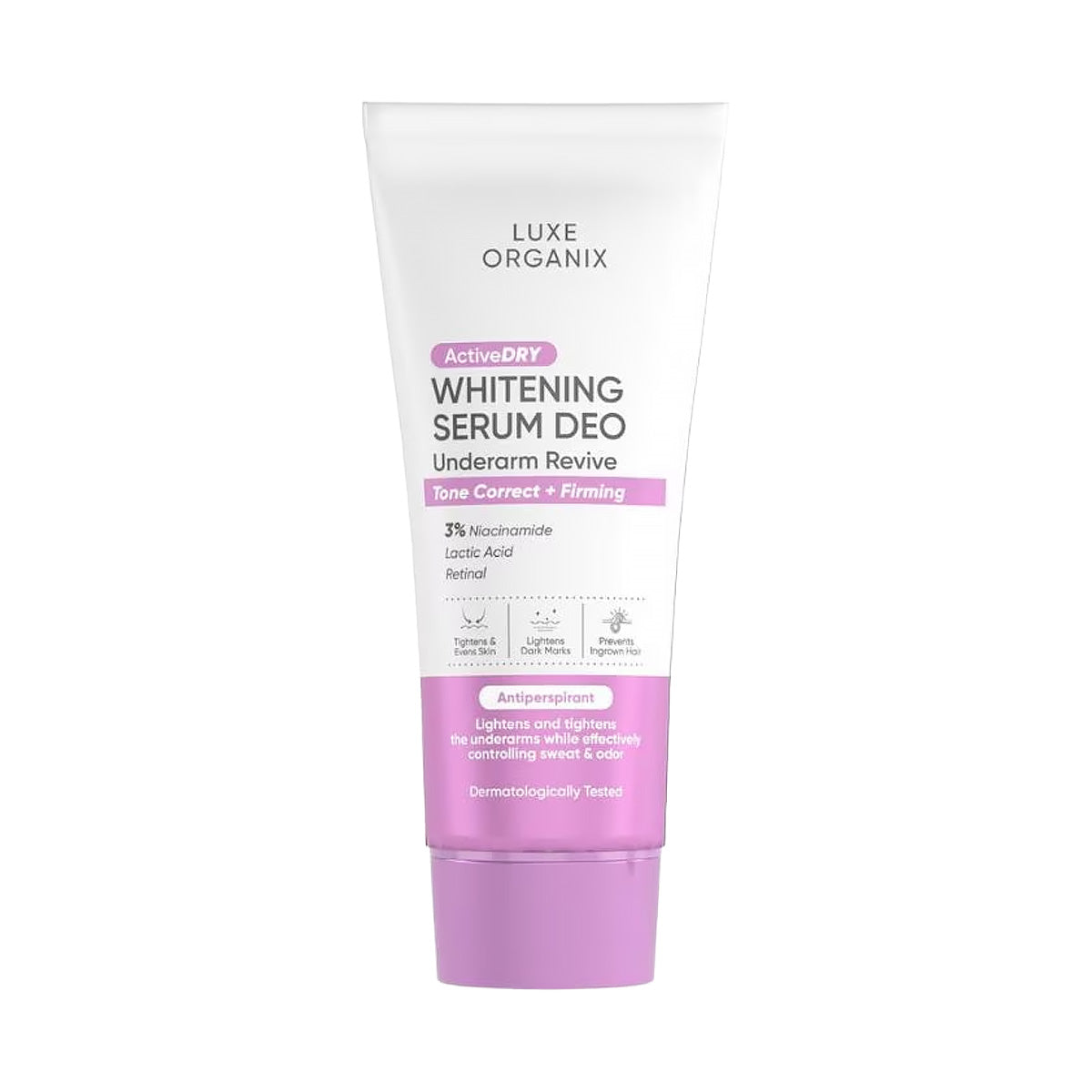 Luxe Organix Active Dry Whitening Serum Deo Underarm Revive