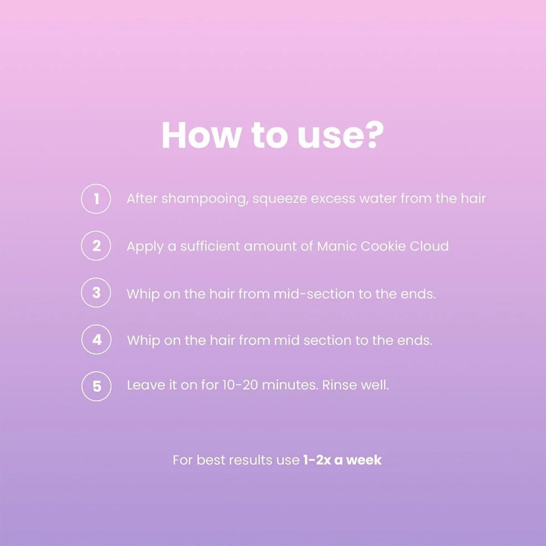 Manic Beauty Cookie Cloud Whip Hair Mask (250ml) | Bini Beauty