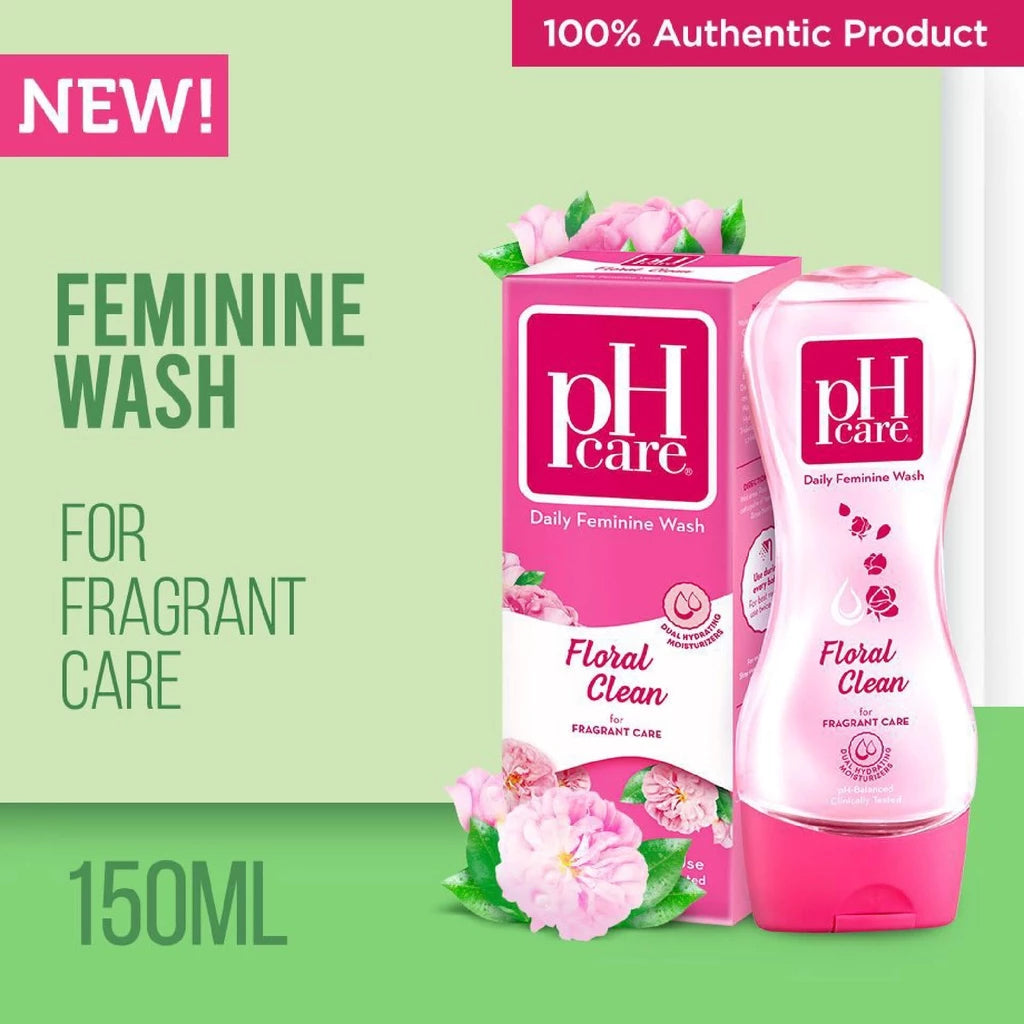 pH Care Daily Feminine Wash Floral Clean 150ml