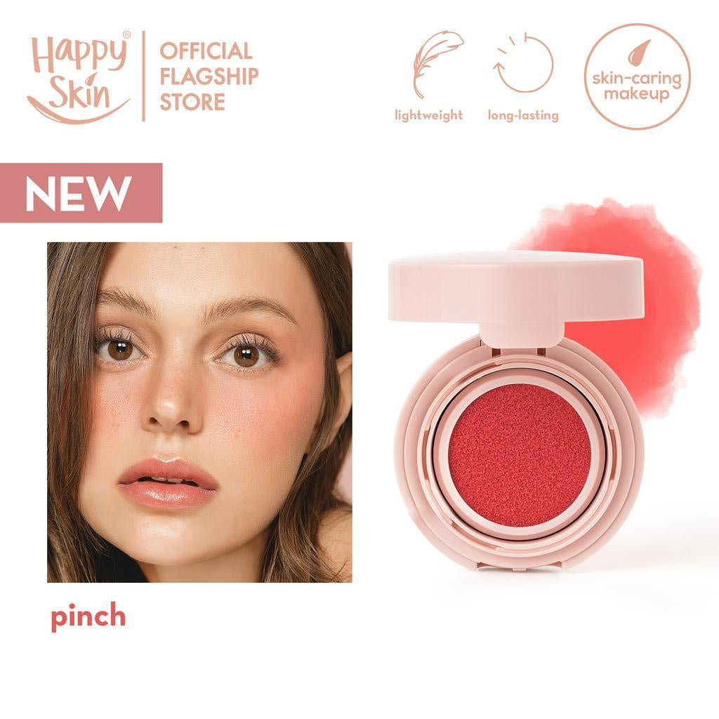 Happy Skin Second Skin Serum Cushion Blush | Filipino Beauty NZ - pinch
