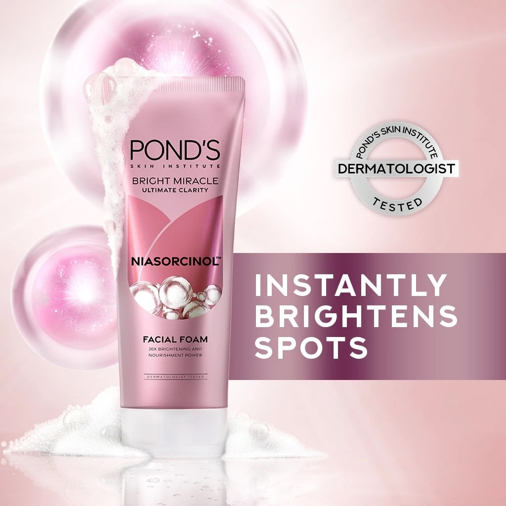 POND’S Bright Miracle Ultimate Clarity Facial Foam 100g