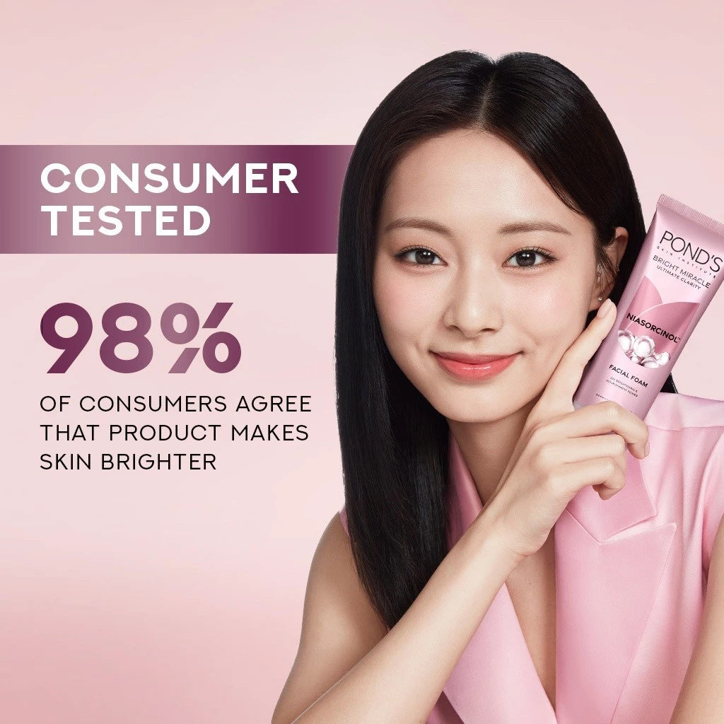 POND’S Bright Miracle Ultimate Clarity Facial Foam 100g