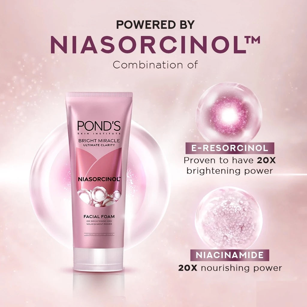 POND’S Bright Miracle Ultimate Clarity Facial Foam 100g