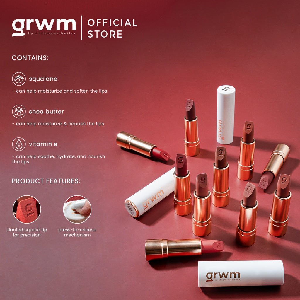 GRWM Cosmetics Lip Speak Filipino Cosmetics NZ AU - benefits