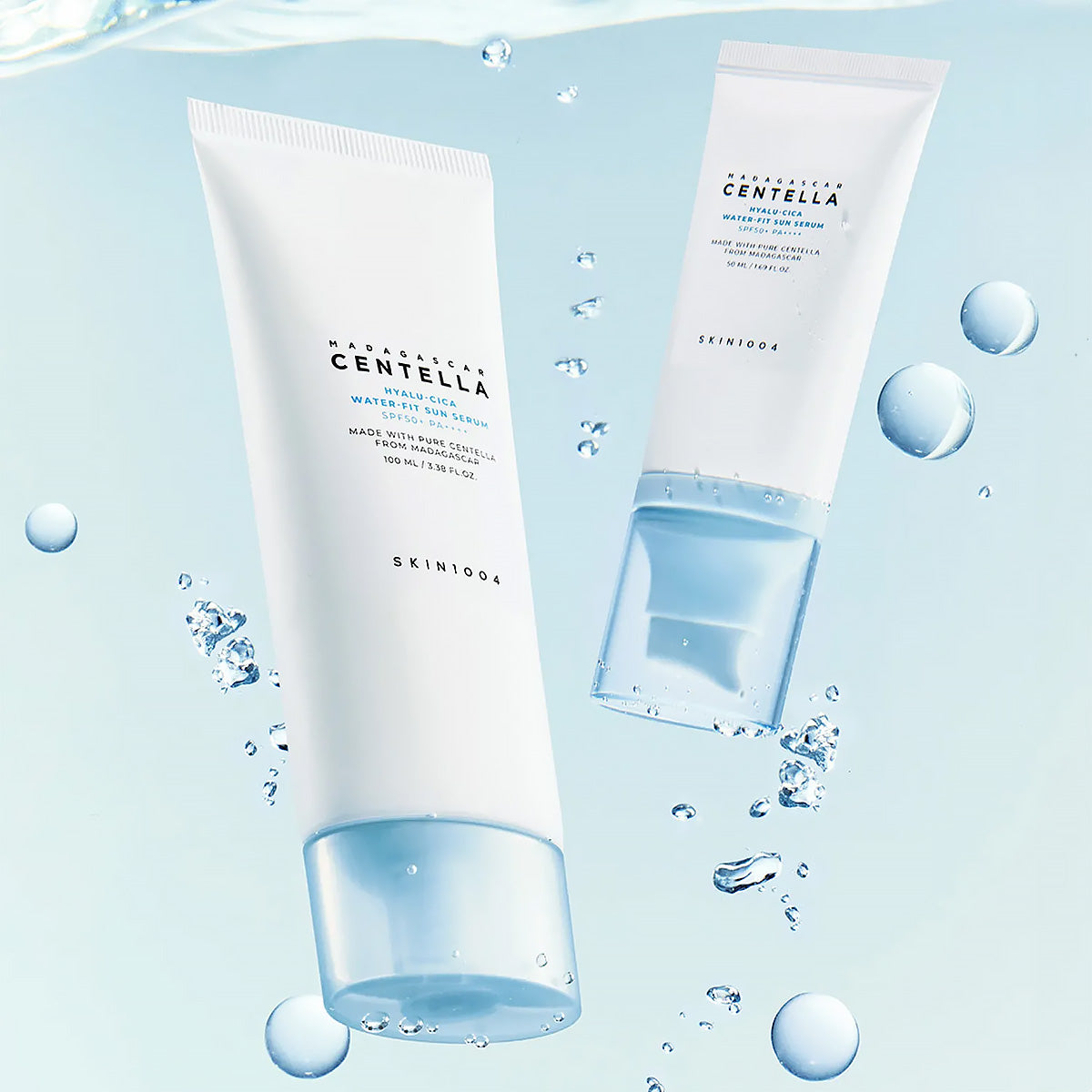 SKIN1004 Madagascar Centella Hyalu-Cica Water-Fit Sun Serum SPF50+ 100ml