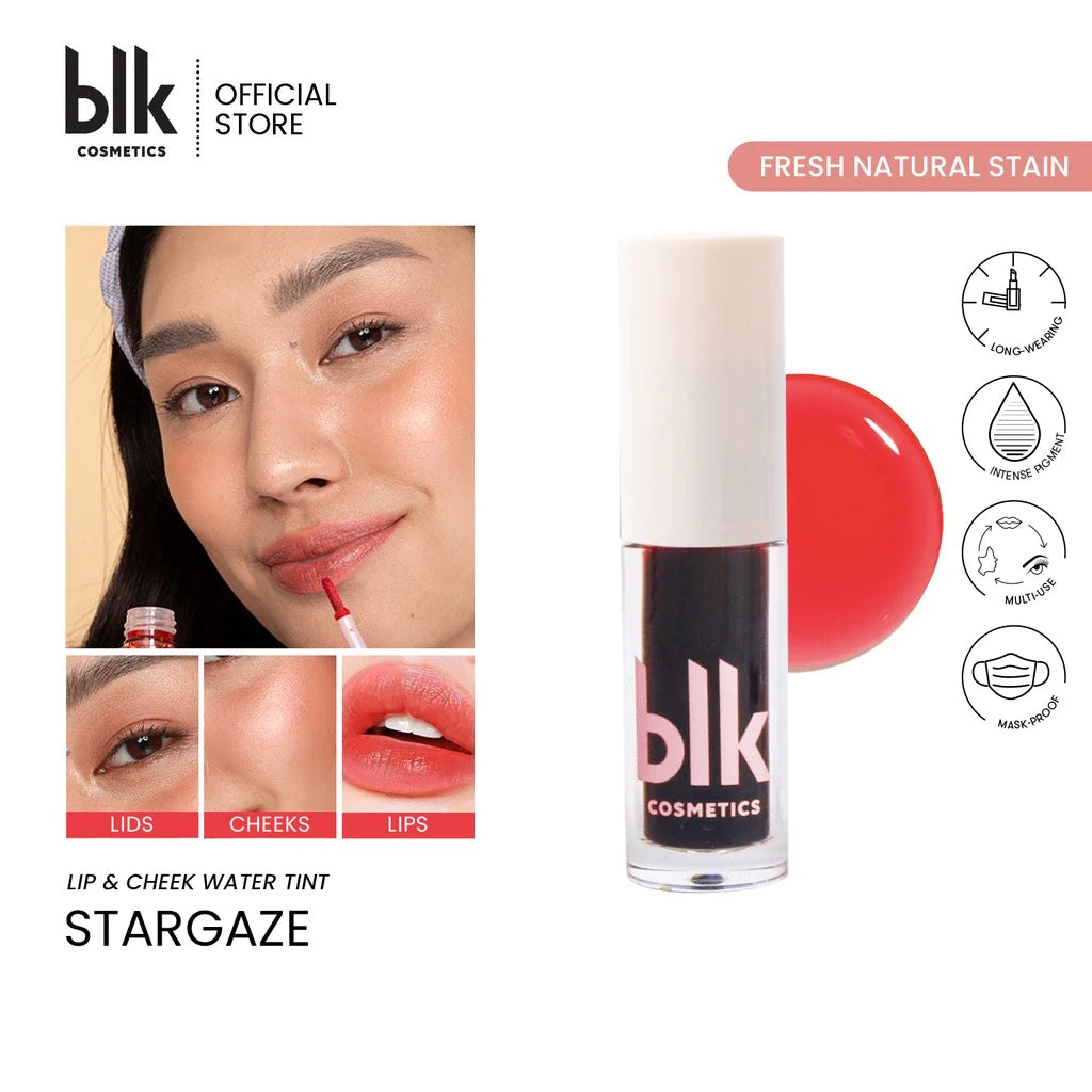 BLK Cosmetics Fresh Lip and Cheek Water Tint | Filipino Skincare NZ AU - stargaze