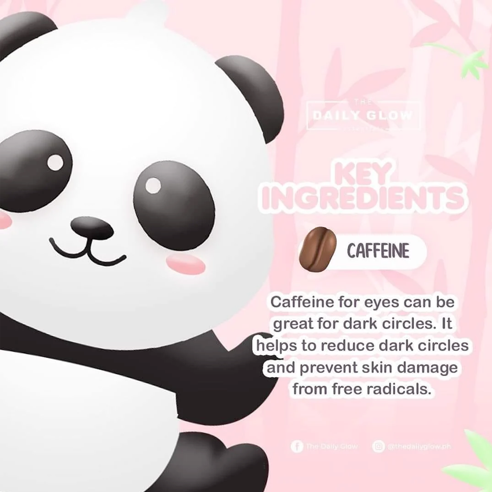 The Daily Glow Panda Fantasy Brightening Eye Balm | Filipino Skincare NZ AU - key ingredient