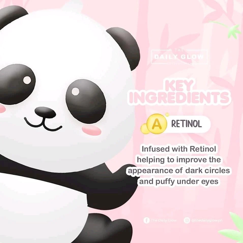 The Daily Glow Panda Fantasy Brightening Eye Balm | Filipino Skincare NZ AU - key ingredient