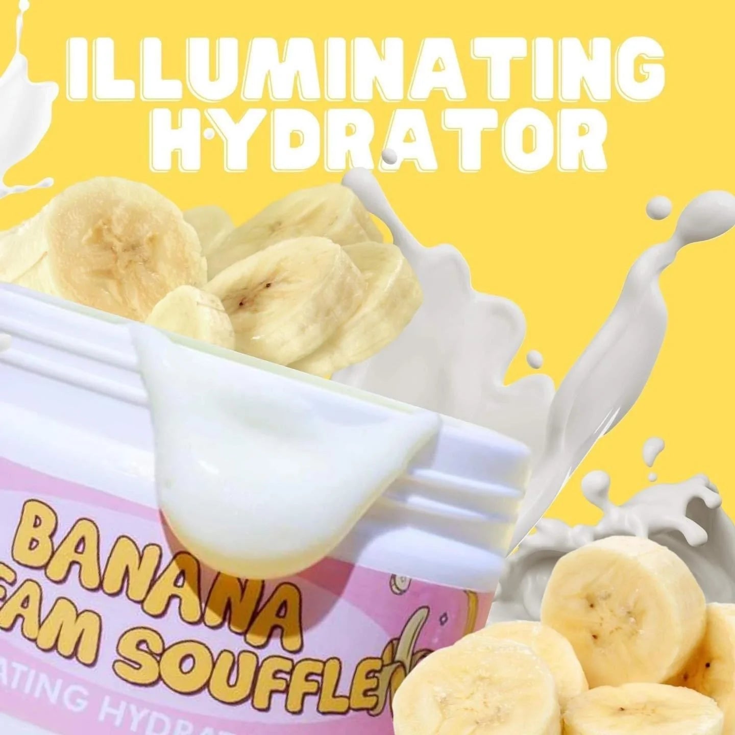 JSkin Beauty Banana Gleam Souffle 300g