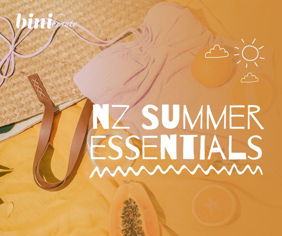 must have skincare summer products - blog post banner