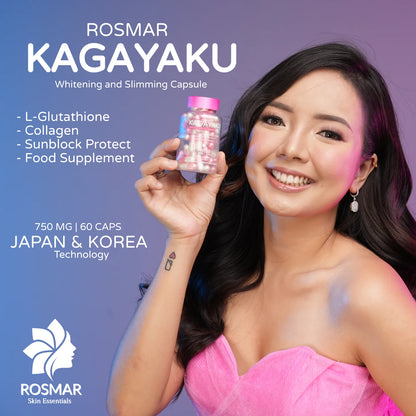 Rosmar Kagayaku Supplement (60 Capsules) | Filipino Skincare NZ AU
