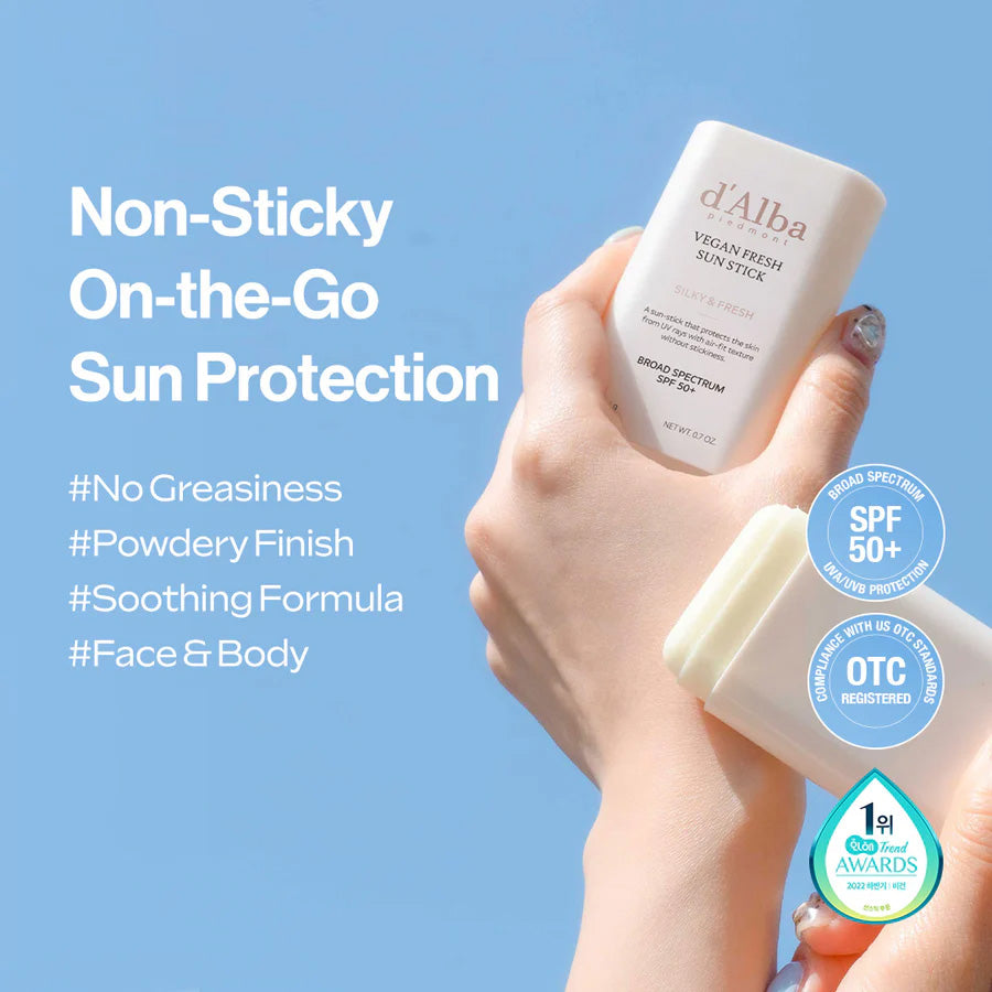 d’Alba Air Fit Fresh Sun Stick SPF50+ Benefits