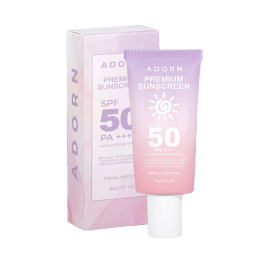 Adorn by Calmskin Premium Sunscreen SPF 50 PA+++ 50g AU NZ