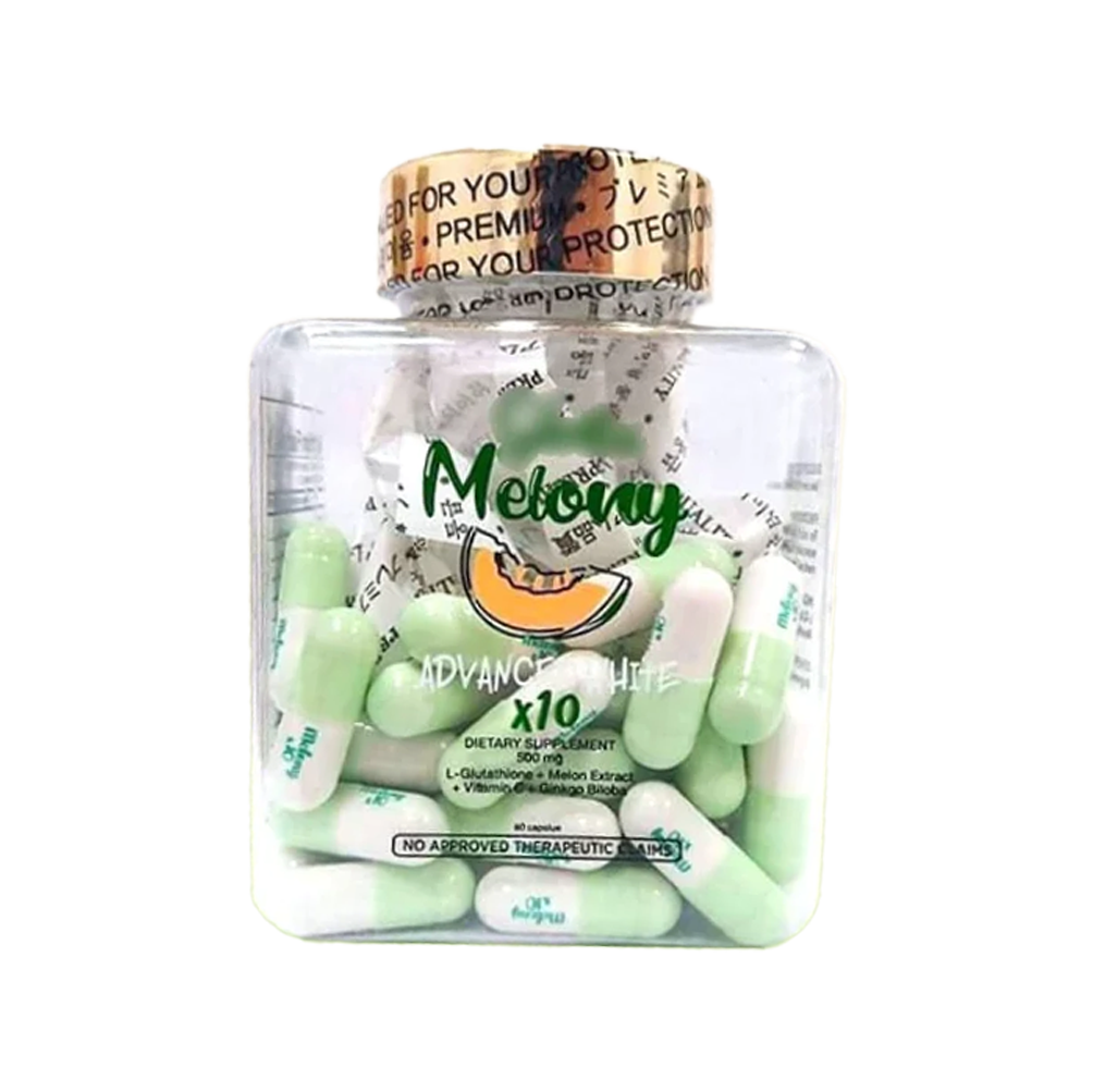 Aishi Premium Gluta Melony Advance White Glutathione (60 Capsules) NZ – Bini Beauty