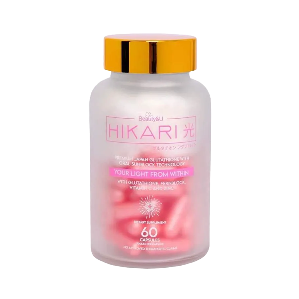 Beauty&U Hikari Ultra Japan Glutathione with Oral Sunblock Technology - AU NZ