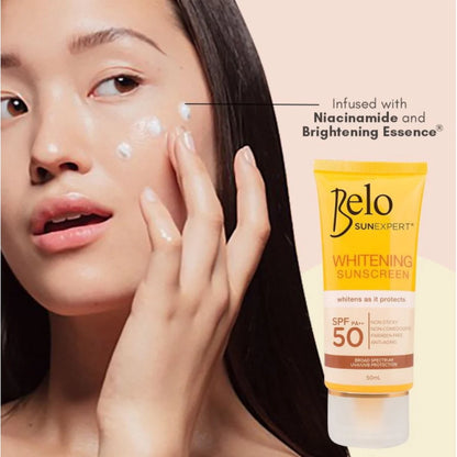 Belo Sunexpert Whitening Sunscreen SPF50 50mL (2-Pack)