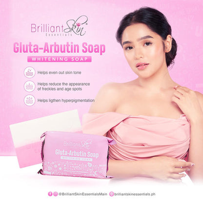 Brilliant Skin Gluta-Arbutin Soap 135g AU NZ benefits