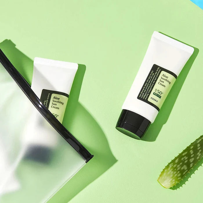 COSRX Aloe Soothing Sun Cream SPF50+ PA+++ | Korean Skincare NZ AU - Bini Beauty