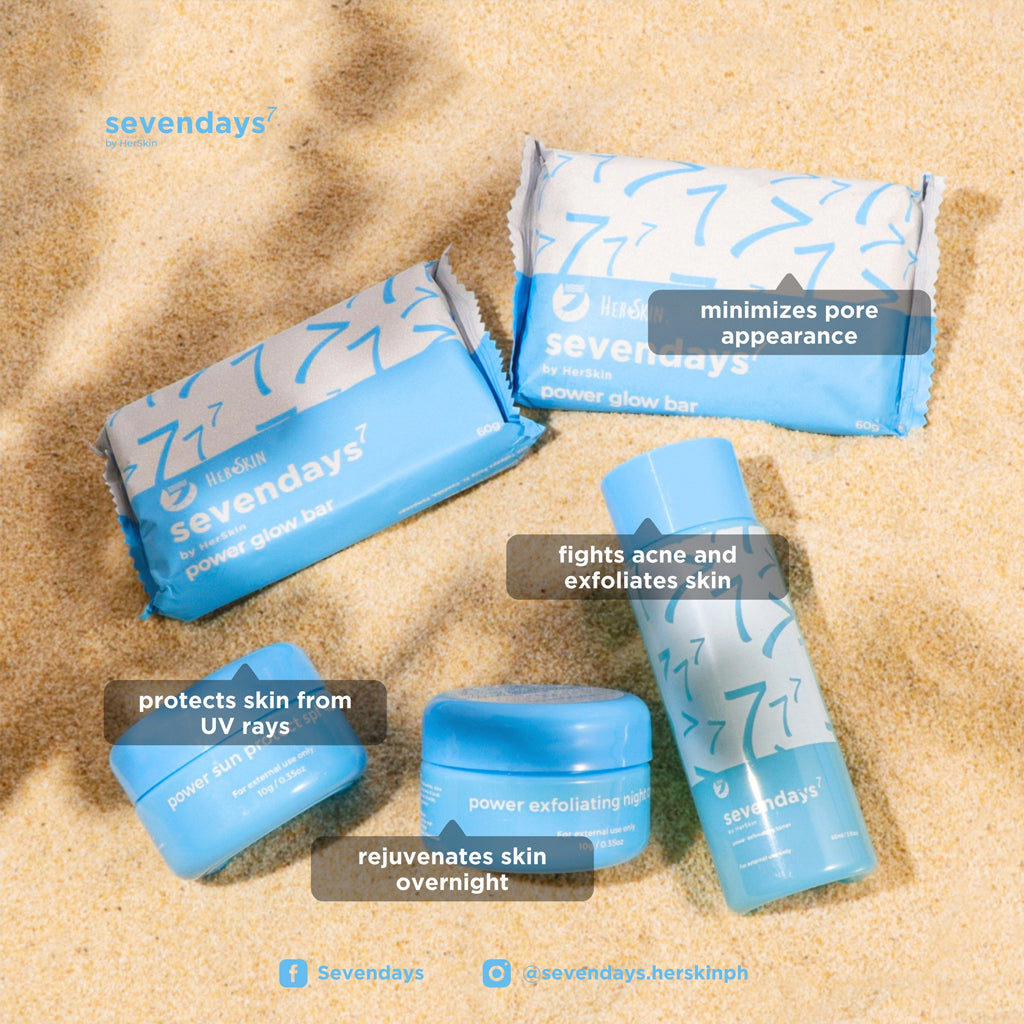 HerSkin SevenDays Power Exfoliating Set | Filipino Skin Care NZ