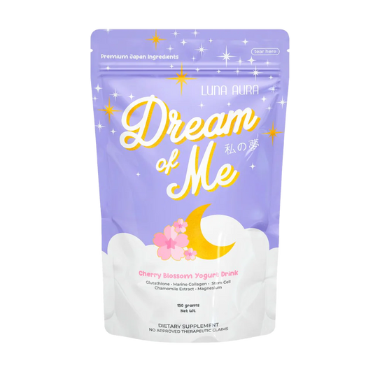 Luna Aura Dream of Me Cherry Blossom Yogurt Drink Product AU NZ