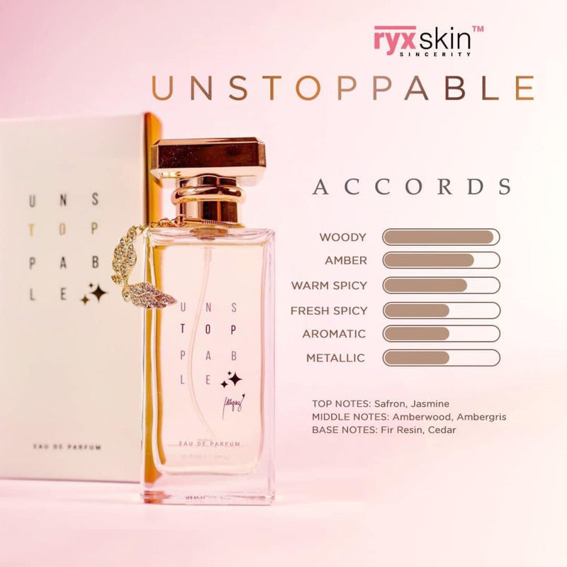 RYX Skin Unstoppable Eau De Parfum (50mL) AU NZ Benefits